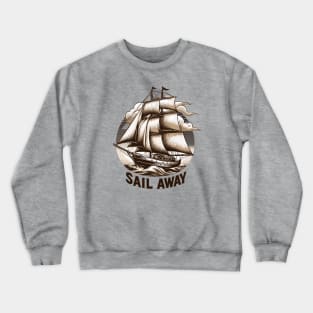 Sailboat Crewneck Sweatshirt